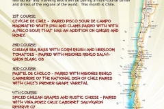 Traveling Bistro Chilean Dinner and Drinks